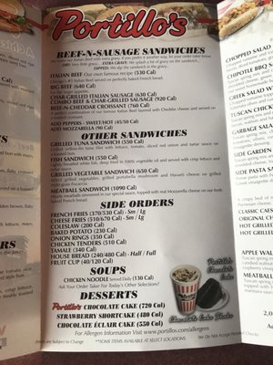 Menu photo 7 Portillo's Merrillville Merrillville, IN
