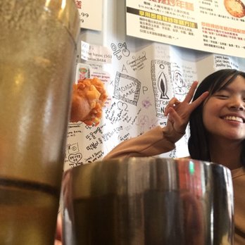 The Basac - Celeb is back and happy after eating corn dogs. Just casually posing against the wall full of doodles - Korean Near Me - Flushing, New York The Basac - Celeb is back and happy after eating corn dogs. Just casually posing against the wall full of doodles - Korean Near Me - Flushing, New York