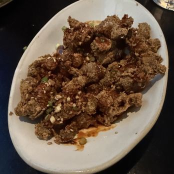 Onesan Dim Sum & Sushi - Crispy Korean Fried Chicken Gochujang Honey Sauce, Sesame Seeds & Scallions - Dim Sum Near Me - Dallas, Texas