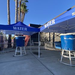 The Backyard - Water for hot daytime shows