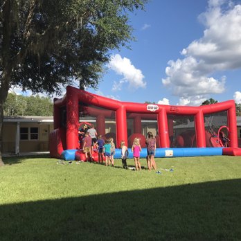 Fun Services - Wipeout ! Just like ninja warrior on tv, so fun! There was a line the entire time! - Bounce House Rentals Near Me - Lutz, Florida Fun Services - Wipeout ! Just like ninja warrior on tv, so fun! There was a line the entire time! - Bounce House Rentals Near Me - Lutz, Florida
