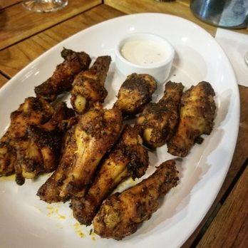 JOEY DTLA - Wings. I would say, maybe work on the presentation? A little too dull? But still tasty! - Sushi Bars Near Me - Los Angeles, California