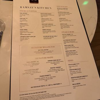 Ramsay's Kitchen at The Silver Legacy - Dinner menu - American Near Me - Reno, Nevada Ramsay's Kitchen at The Silver Legacy - Dinner menu - American Near Me - Reno, Nevada