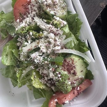 The Greek Spot - Side Greek salad, without Pepperoncinis. 10/10 - Greek Near Me - Mesa, Arizona The Greek Spot - Side Greek salad, without Pepperoncinis. 10/10 - Greek Near Me - Mesa, Arizona