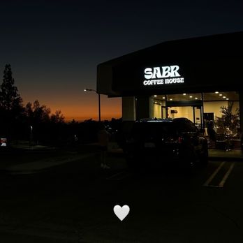 Sabr Coffee House - Night time - Coffee & Tea Near Me - Lake Forest, California