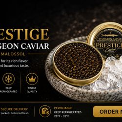 J & C House - PRESTIGE STURGEON CAVIAR