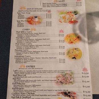 Pho Lotus - the menu of the restaurant - Vietnamese Near Me - Anchorage, Alaska