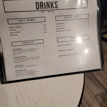 Paco’s Tacos & Sip - Prices** may very and change - Tacos Near Me - Phoenix, Arizona Paco’s Tacos & Sip - Prices** may very and change - Tacos Near Me - Phoenix, Arizona