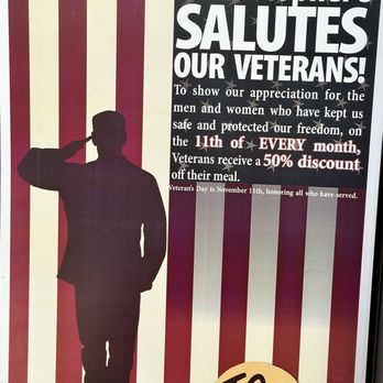J. Christopher's - Amazing discount!! It's 50% every day for active duty! - Breakfast & Brunch Near Me - Franklin, Tennessee J. Christopher's - Amazing discount!! It's 50% every day for active duty! - Breakfast & Brunch Near Me - Franklin, Tennessee