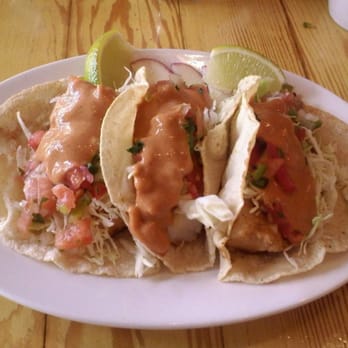 La Carta de Oaxaca - Delicious halibut tacos! - Mexican Near Me - Seattle, Washington