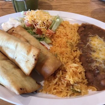 El Rinconcito - Flautas dinner - Mexican Near Me - Lexington Park, Maryland