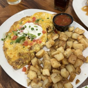 Scramblers Restaurant - chicken fajita omelette - Breakfast & Brunch Near Me - Jacksonville, Florida Scramblers Restaurant - chicken fajita omelette - Breakfast & Brunch Near Me - Jacksonville, Florida
