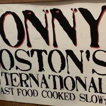 Jonny Boston's International - Jonny Boston's sign - Sandwiches Near Me - Newmarket, New Hampshire