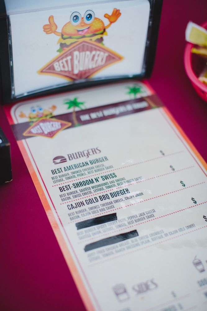 Best Burger Jax Food Truck Logo