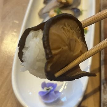 Shizen - Shiitake Nigiri - Sushi Bars Near Me - San Francisco, California Shizen - Shiitake Nigiri - Sushi Bars Near Me - San Francisco, California