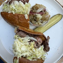 Wagyu tri tip sandwich
