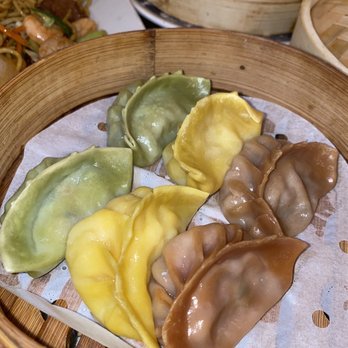 Trendy Dumpling - 3 Color Mix Dumpling - Noodles Near Me - Houston, Texas