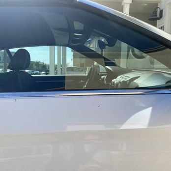 Elite Auto Body & Paint - Full view of the uneven trim. Starts out flush to the door on left side and then the big gap along the right side. - Body Shops Near Me - Chula Vista, California Elite Auto Body & Paint - Full view of the uneven trim. Starts out flush to the door on left side and then the big gap along the right side. - Body Shops Near Me - Chula Vista, California