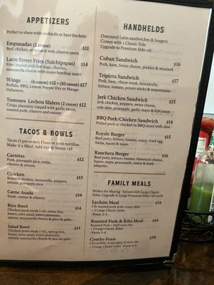 Menu photo 1 Lechón Latin BBQ & Bar Raleigh, NC Menu photo 1 Lechón Latin BBQ & Bar Raleigh, NC