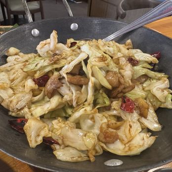 Ping’s Bistro - 干锅手撕包菜 Shredded Cabbages with Sliced Pork - Chinese Near Me - Fremont, California Ping’s Bistro - 干锅手撕包菜 Shredded Cabbages with Sliced Pork - Chinese Near Me - Fremont, California