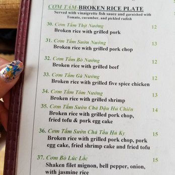 Le Pho - (Broken) rice plate. - Vietnamese Near Me - Berkeley, California