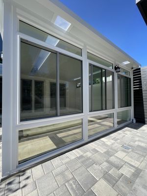 Patio Room - Patio Rooms creates a whole new space in your house, giving you shelter from the outdoor elements.