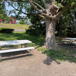 Hunter's Dairy Freez - Outdoor seating