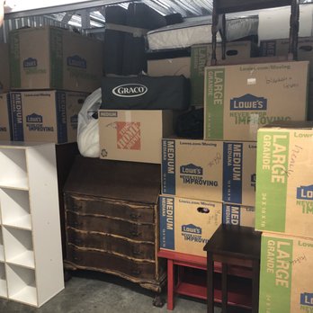 Seven Moving - Packed storage unit - Movers Near Me - Brookline, Massachusetts