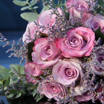 ForeverLilacs - Wedding Bouquet with an Assortment of Lavender Roses, Wrapped with Satin Ribbon - Florists Near Me ForeverLilacs - Wedding Bouquet with an Assortment of Lavender Roses, Wrapped with Satin Ribbon - Florists Near Me