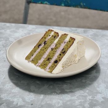 Rose Bakery - Blueberry matcha cake - Cafes Near Me - Los Angeles, California Rose Bakery - Blueberry matcha cake - Cafes Near Me - Los Angeles, California