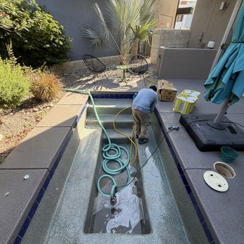 Fierro Elite Pools - Here I am in the process of draining the pool and getting all the algae off the walls and brushing it really well thank you - Pool Cleaners Near Me - Bermuda Dunes, California Fierro Elite Pools - Here I am in the process of draining the pool and getting all the algae off the walls and brushing it really well thank you - Pool Cleaners Near Me - Bermuda Dunes, California