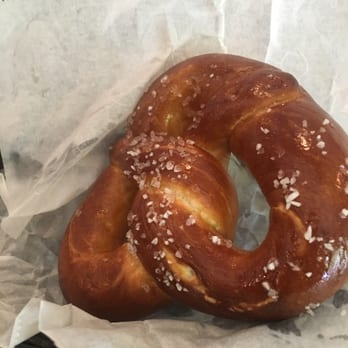 LowBrau - Their side pretzel.  It was fresh, crunchy, and soft - German Near Me - Sacramento, California