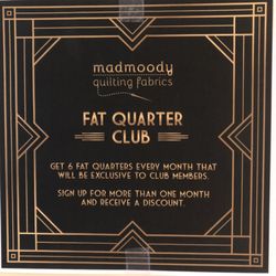 Mad Moody Quilting Fabrics - The Fat Quarter Club check it out on my website