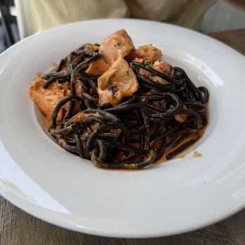 Monello - squid ink pasta - Italian Near Me - San Diego, California Monello - squid ink pasta - Italian Near Me - San Diego, California