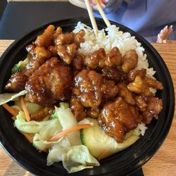 Teriyaki Madness - Orange Chicken Bowl