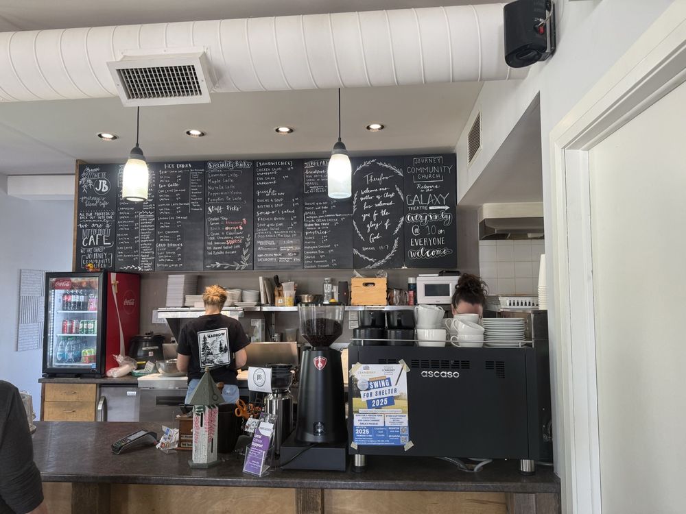 Journeys Blend Cafe Logo
