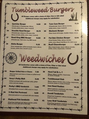 Menu photo 3 Tumbleweed inn Eloy, AZ Menu photo 3 Tumbleweed inn Eloy, AZ