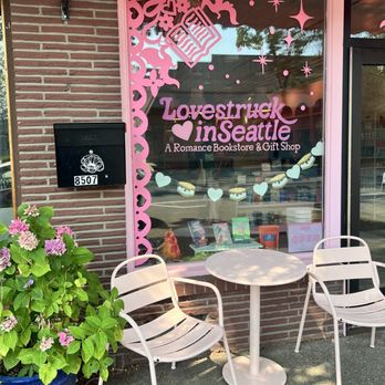 Lovestruck - Street side seating to stay a while - Bookstores Near Me - Seattle, Washington Lovestruck - Street side seating to stay a while - Bookstores Near Me - Seattle, Washington