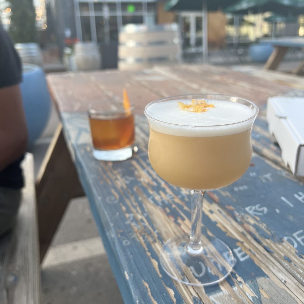 Marigold Sour and Old Fashioned