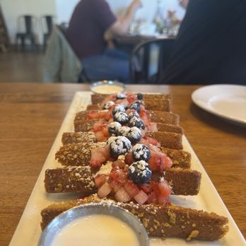 Blu Jam Cafe - Signature french toast - Breakfast & Brunch Near Me - Los Angeles, California Blu Jam Cafe - Signature french toast - Breakfast & Brunch Near Me - Los Angeles, California