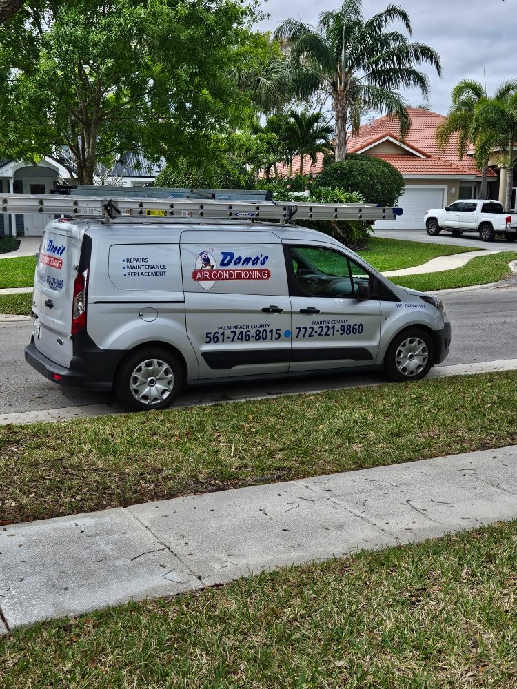 DANA’S AIR CONDITIONING Request a Quote Jupiter, Florida Heating