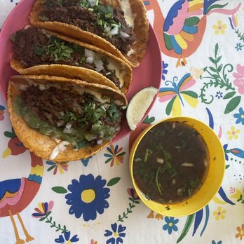 Chofi Taco - the three birria tacos w consume - Mexican Near Me - Union City, New Jersey Chofi Taco - the three birria tacos w consume - Mexican Near Me - Union City, New Jersey