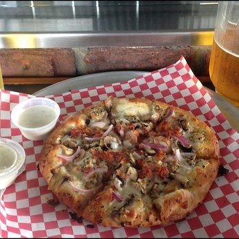 Campelli's Pizza - I enjoyed an "Isabella's Garlic Ranch" pizza, which the menu describes as "Garlic ranch sauce with herb chicken, bacon, red onion, mushroom, - Pizza Near Me - Roseville, California Campelli's Pizza - I enjoyed an "Isabella's Garlic Ranch" pizza, which the menu describes as "Garlic ranch sauce with herb chicken, bacon, red onion, mushroom, - Pizza Near Me - Roseville, California