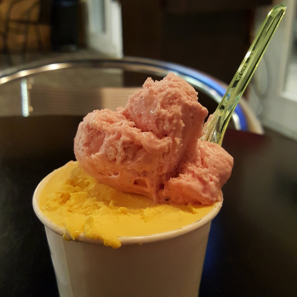 Love Gelato - Medium Strawberry and Mango - Ice Cream & Frozen Yogurt Near Me - Markham, Ontario Love Gelato - Medium Strawberry and Mango - Ice Cream & Frozen Yogurt Near Me - Markham, Ontario