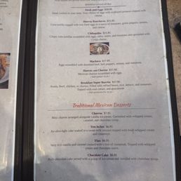 Menu April 2025