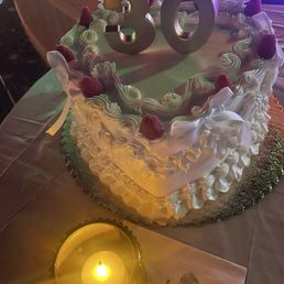 Allowed to bring your own cake and cut it on your own time.