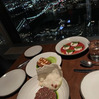 Manhatta - Tartare, Scallops, forgot what the third one w peanuts was. I dont recommend the third one. - New American Near Me - New York, New York