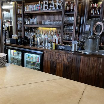 BirchTree Bread Company - Bar area where alcoholic beverages were prepared. - Bakeries Near Me - Worcester, Massachusetts