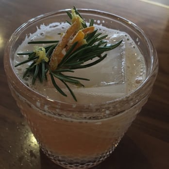 Spoke & Steele - Great drink. I think it was called Clyties Deliverance. Really appreciated the garnish. Great glassware too - American Near Me - Indianapolis, Indiana