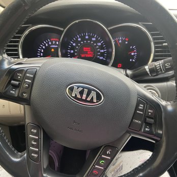Affordable Auto Repair - How my steering wheel looks when driving straight after I got my car back the last time - Auto Repair Near Me - Saginaw, Texas